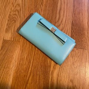 Blue Kate spade wallet